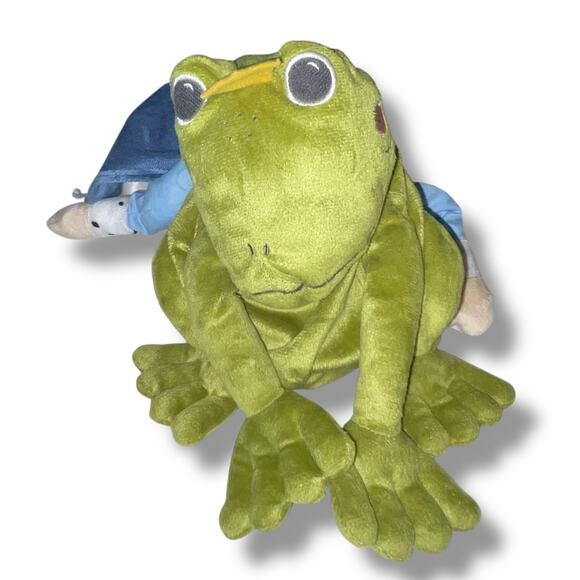 Ikea Kvack Frog & Prince Plush 2 in 1 Reversible Flip Nursery Decor Shower Gift - Picture 5 of 9